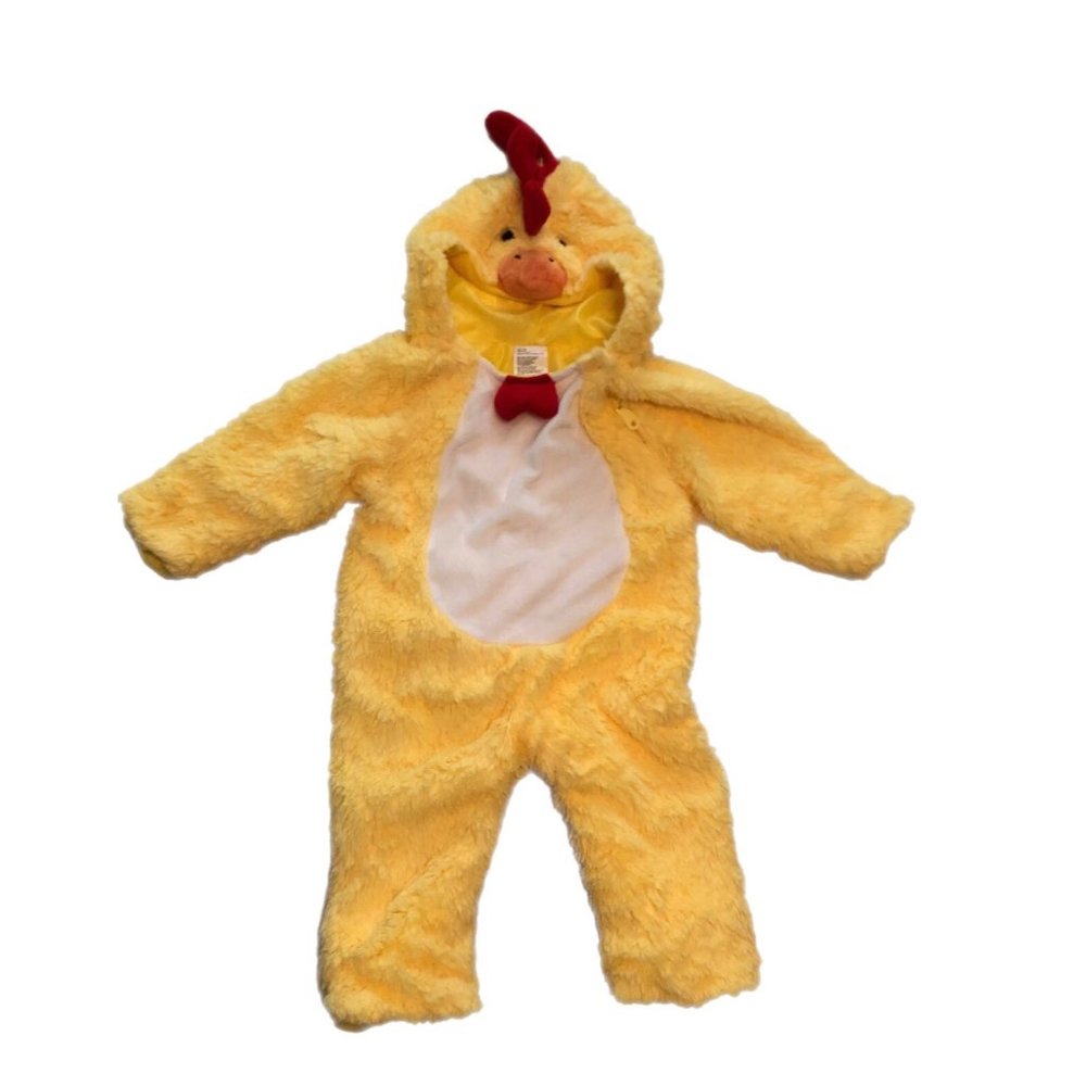 Infant 0-6 Months Yellow Chicken Baby Chick Halloween Dress Up Play Costume